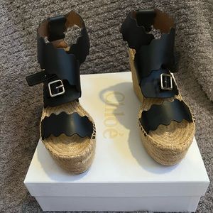 NWT Chloe Wedges
